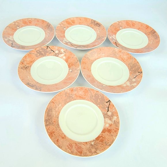 Vintage- Villeroy and Boch - Siena Pattern - 6 Cups & 6 Saucer Set - Picture 7 of 12